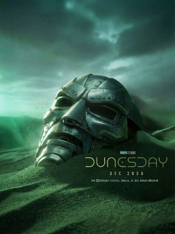 《复联5》《沙丘3》同天上映 大神BossLogic创联动海报(图2) 游民星空