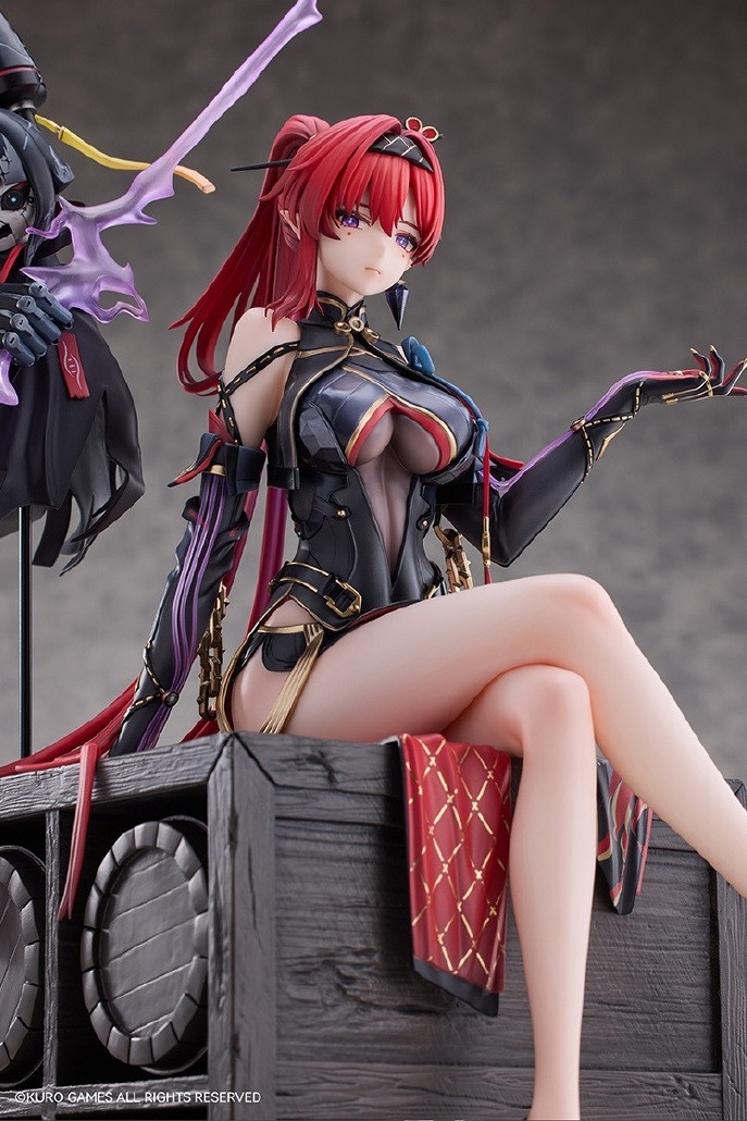 高跟白嫩大长腿！《鸣潮》吟霖全新1/6手办公开